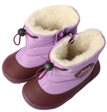Lade das Bild in den Galerie-Viewer, bLIFESTYLE Winterstiefel MELURSUS PFLAUME