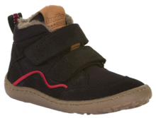 Lade das Bild in den Galerie-Viewer, Froddo Kinder Barfuß-Stiefelette Schwarz