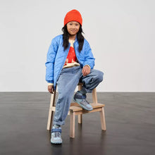 Lade das Bild in den Galerie-Viewer, Affenzahn Wintersneaker Leder Dreamer Himmelblau
