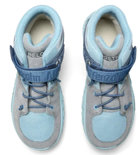 Lade das Bild in den Galerie-Viewer, Affenzahn Wintersneaker Leder Dreamer Himmelblau
