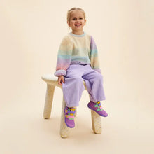 Lade das Bild in den Galerie-Viewer, Affenzahn Übergangsschuh Knit Happy Kreativ Tukan
