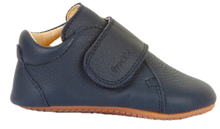 Lade das Bild in den Galerie-Viewer, Froddo Prewalkers Leder- Krabbelschuhe Dunkelblau

