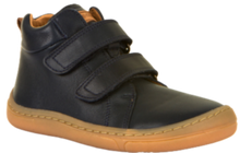Lade das Bild in den Galerie-Viewer, Froddo Barefoot High Tops mit Klettverschluss Dunkelblau
